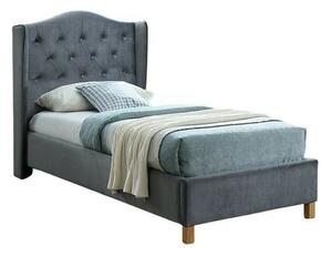 Krevet Detroit 446, Siva, 124x108cm