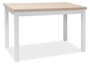 Stol Detroit 349, Bijela, Sonoma hrast, 75x60cm