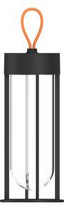 FLOS In Vitro Unplugged LED svjetlo crno 3000K