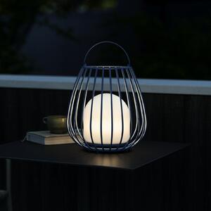 LED stolna lampa Jim To-Go, vanjska, plava