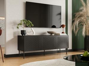 TV stol Tolfelo 102, Crna, 60x151x40cm