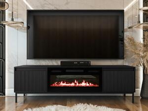 TV stol Comfivo Delruva 107, Crna, 52x174x40cm