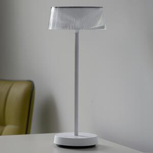Dora LED baterijska stolna svjetiljka, prigušiva, IP44, bijela