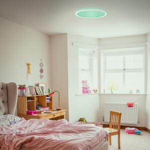 LED ploča Slim RGBW efekt Ø29,3 cm bijela
