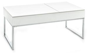Bijeli stolić za kavu s bijelom pločom stola 60x110 cm Celinda – Tomasucci
