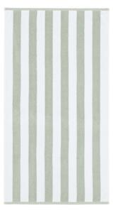 Bijeli/sivi pamučan ručnik 50x85 cm Stripe Jacquard – Bianca