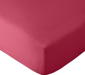 Tamno ružičasta plahta s gumom 90x190 cm So Soft Easy Iron – Catherine Lansfield