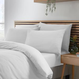 Bijela posteljina za bračni krevet 200x200 cm So Soft Easy Iron – Catherine Lansfield
