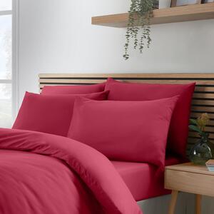 Tamno ružičasta posteljina za bračni krevet 200x200 cm So Soft Easy Iron – Catherine Lansfield