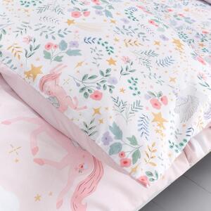 Dječja posteljina za krevet za jednu osobu 135x200 cm Fairytale Unicorn – Catherine Lansfield