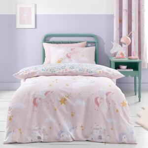 Dječja posteljina za krevet za jednu osobu 135x200 cm Fairytale Unicorn – Catherine Lansfield