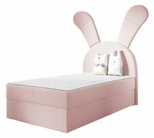Boxspring krevet Baltimore 194, 100x200, Tkanina, Podnice, 138x210x162cm, Madrac
