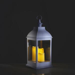Bijela LED lanterna (visina 54 cm) – Tomasucci