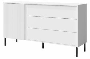 Komoda Lumiri 102, Bijela, 80x145x41cm