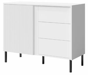 Komoda Lumiri 104, Bijela, 80x100x41cm