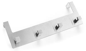 Metalna vješalica za vrata u srebrnoj boji 32 cm Yale – Tomasucci