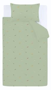Dječja posteljina za krevet za jednu osobu 135x200 cm Embroidered Dinosaur – Catherine Lansfield