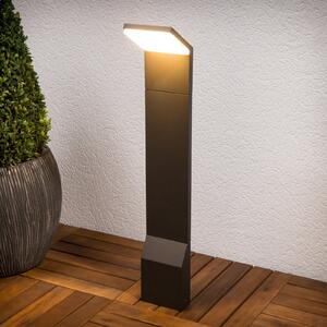 Lucande LED putna svjetiljka Nevio, 60 cm, antracit, metal, Crno, Metal