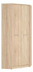 Kutni ormar Novsore 119, Sonoma hrast, 197x79.5x79.5cm