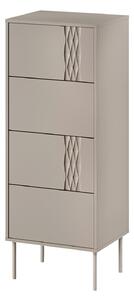 Komoda Tolete 102, Beige, 125x50x40cm