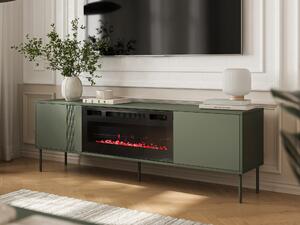 TV stol Tolete 107, Zelena, 55x180x40cm