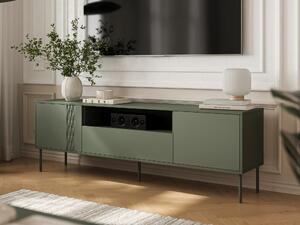 TV stol Tolete 105, Zelena, 55x180x40cm