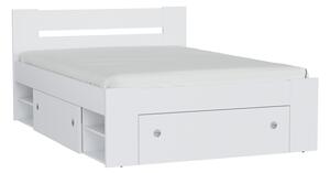 Krevet Novsore 128, Bijela, 85.5x145.5cm