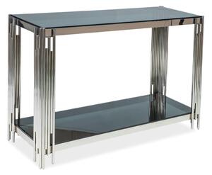 Konzola Detroit 685, Srebro, 78x120x40cm