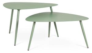 Željezni vrtni stolići za kavu u setu 2 kom 73,5x77,5 cm Yvonne – Bizzotto