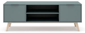 TV komoda prljavo zelena 140x53x40 cm Pisco – Marckeric