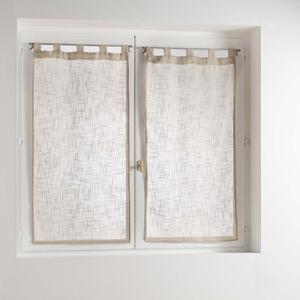 Smeđe prozirne zavjese u setu 2 kom 60x90 cm Haltona – douceur d'intérieur