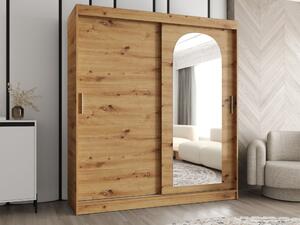 Ormar Hartford 500, Artisan hrast, 200x180x62cm