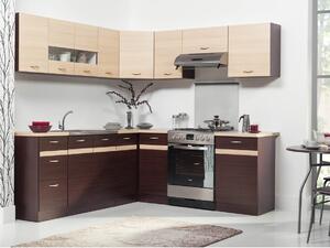 Modularan kuhinjski set Eli Mix 100, 210x220cm, Laminirani iveral