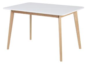 Stol Norsica 144, Bijela, Svijetlo drvo, 76x80cm, Breza