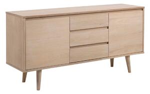 Komoda Norsica Daltea 103, Hrast, 75x150x40cm