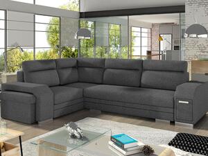 Kutna garnitura Kingsport 101, Siva, 90x305x205cm