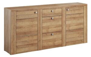 Komoda Salelbo 107, Riviera hrast, 85x176x37cm