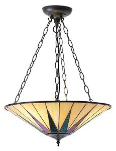 Endon 70754 - Luster na lancu DARK STAR 3xE27/60W/230V pr. 49 cm