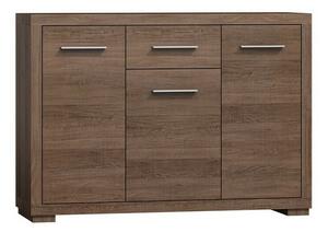 Komoda Fiomeri 103, Tamna santana hrast, 91x127x41cm