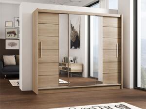 Ormar Honolulu 119, Sonoma hrast, 215x250x61cm