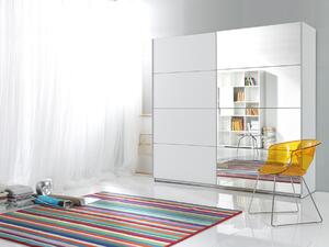 Ormar Melvele 111, Bijela, 210x180.1x61cm, Vrata ormari: Klizna vrata