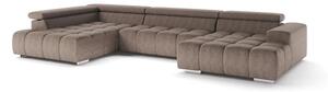 U-sofa TROPEA lijeva, bež boja, kutna