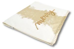 Božićni nadstolnjak Merry Gold - 40x100 cm
