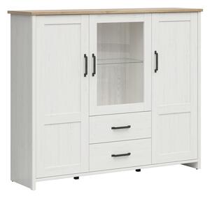 Komoda Balmave 108, Grandson hrast, Anderson bor, 134.5x160x42.5cm