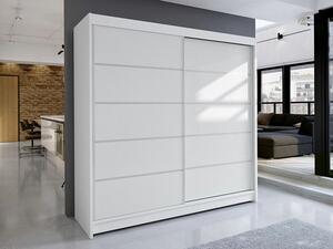 Ormar Closico 153, Bijela, 215x180x58cm