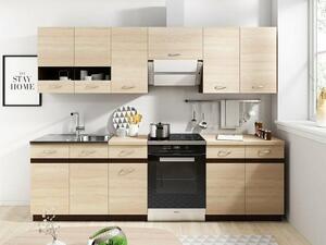 Modularan kuhinjski set Eli Light 113, 260cm, Laminirani iveral