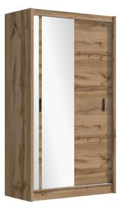 Ormar s ogledalom SABRINA 150x215 cm, hrast wotan