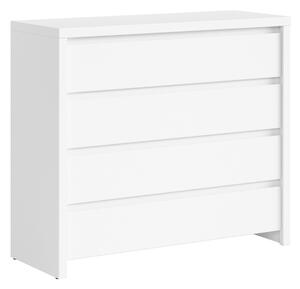 Komoda Nolroma 105, Bijela, 92x105x40.5cm