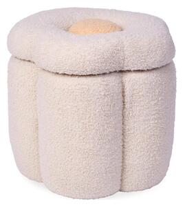 Childhome - Tabure FLOWER pr. 35 cm krem
