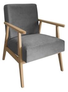 Fotelja Clovis 100, 76x59x67cm, Bor, Bukva